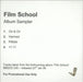 Film School Film School - Album Sampler UK Promo CD-R acetate CD-R ACETATE