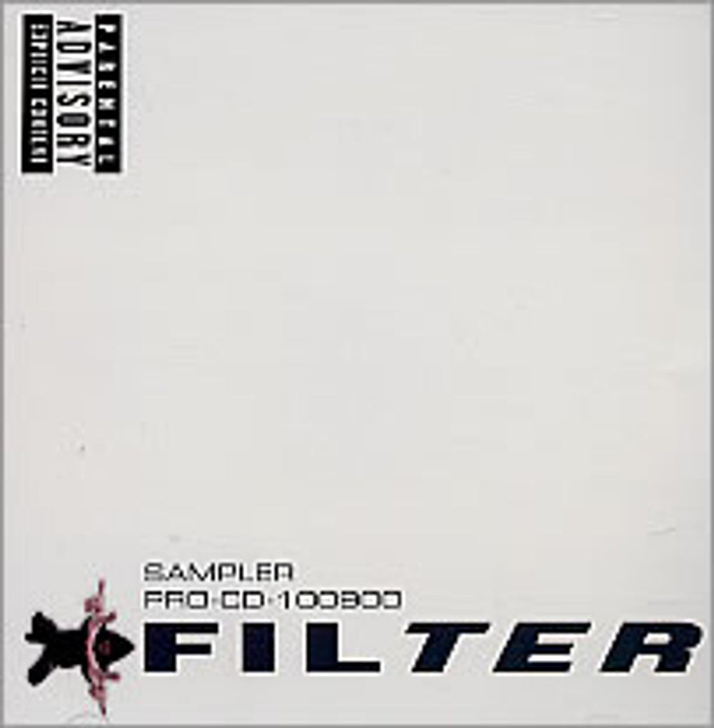 Filter Sampler US Promo CD single (CD5 / 5") PRO-CD-100900