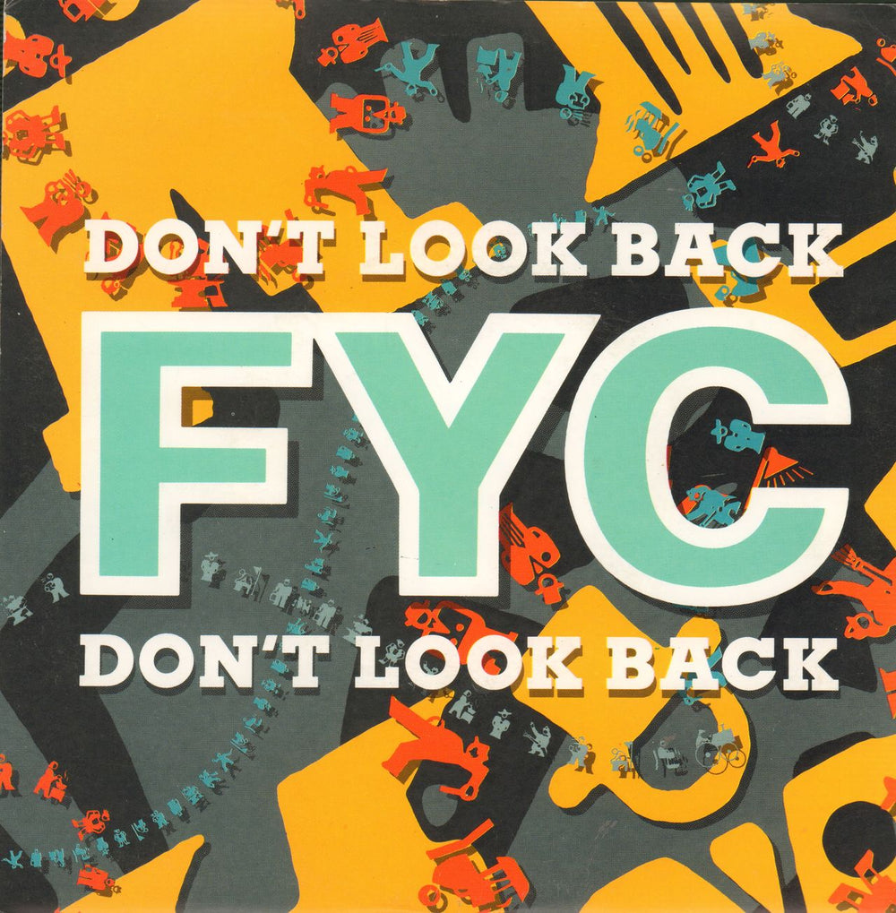 Fine Young Cannibals Don't Look Back Australian 7" vinyl single (7 inch record / 45) 886636.7