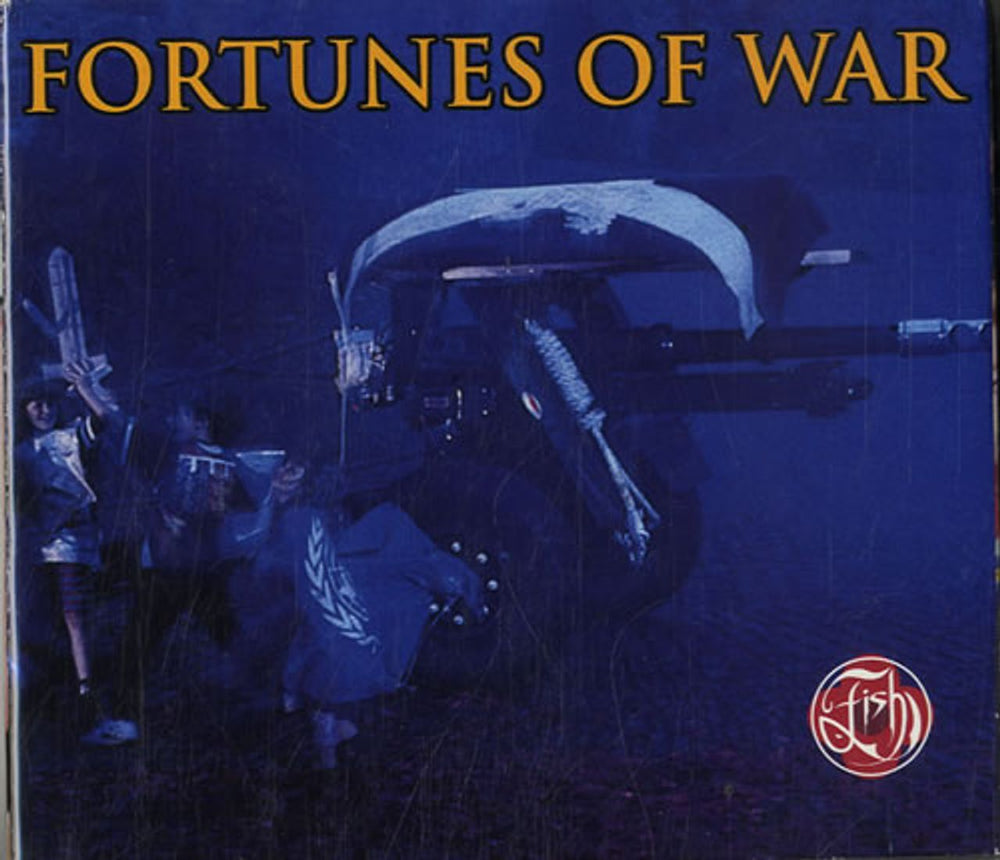 Fish Fortunes Of War UK 4-CD album set DDICK8CD1/2/3/4