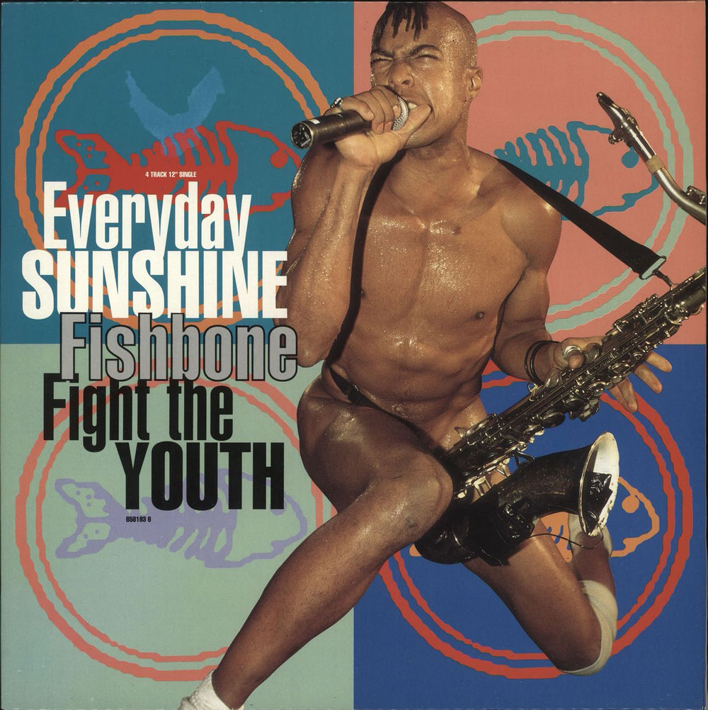 Fishbone Everyday Sunshine UK 12" vinyl single (12 inch record / Maxi-single) 6581936