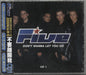 Five Don't Wanna Let You Go - CD 1 Taiwanese CD single (CD5 / 5") 73722-2
