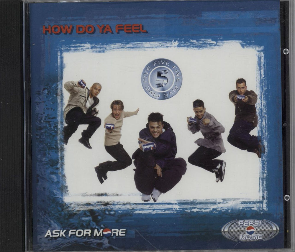 Five How Do Ya Feel UK Promo CD single (CD5 / 5") BMGSM34