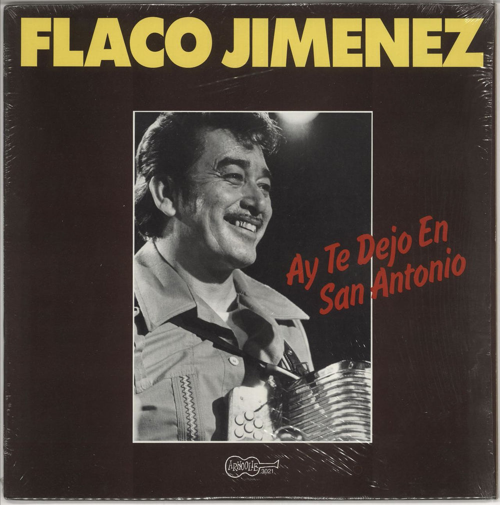 Flaco Jimenez Ay Te Dejo En San Antonio US vinyl LP album (LP record) 3021