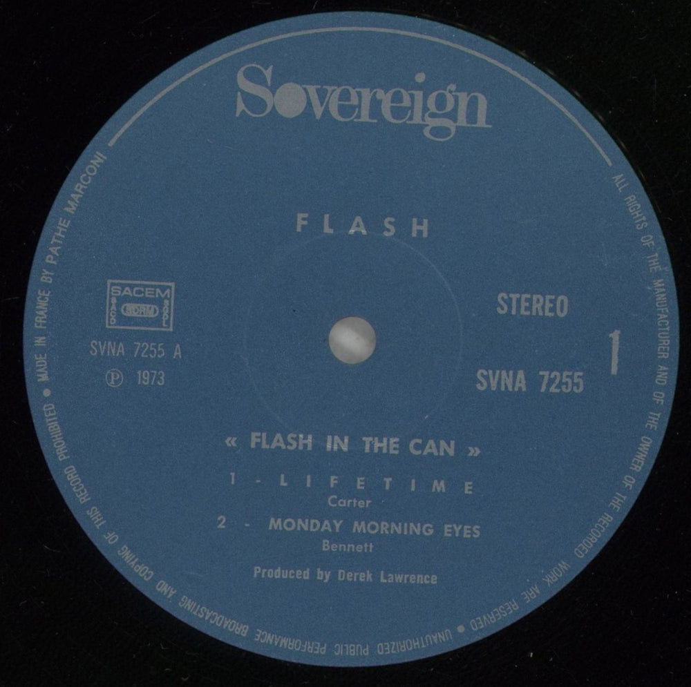 Flash (70s) In The Can - EX/VG UK vinyl LP album (LP record) F-SLPIN662513
