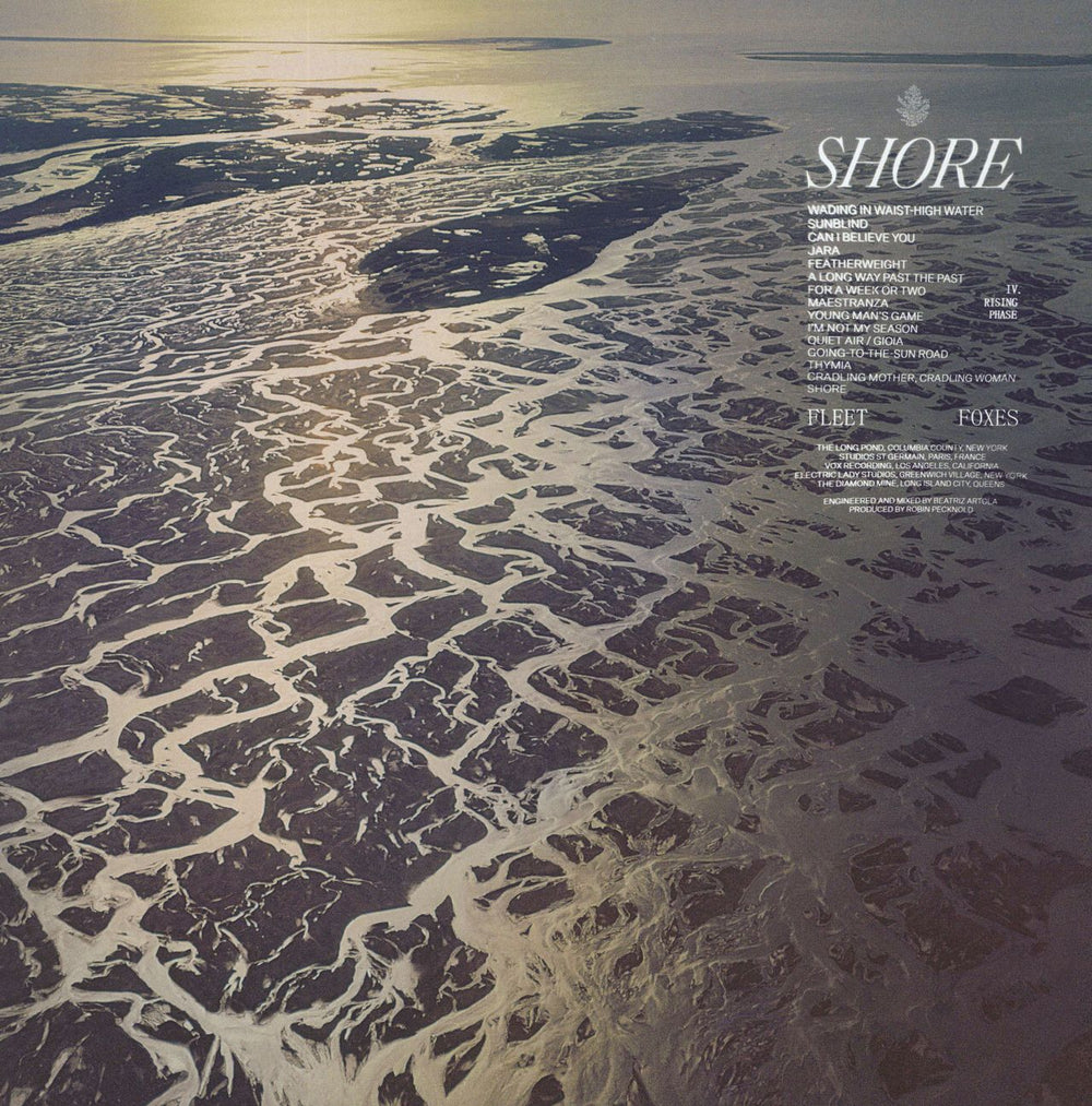 Fleet Foxes Shore - black vinyl UK 2-LP vinyl record set (Double LP Album) 88444-1