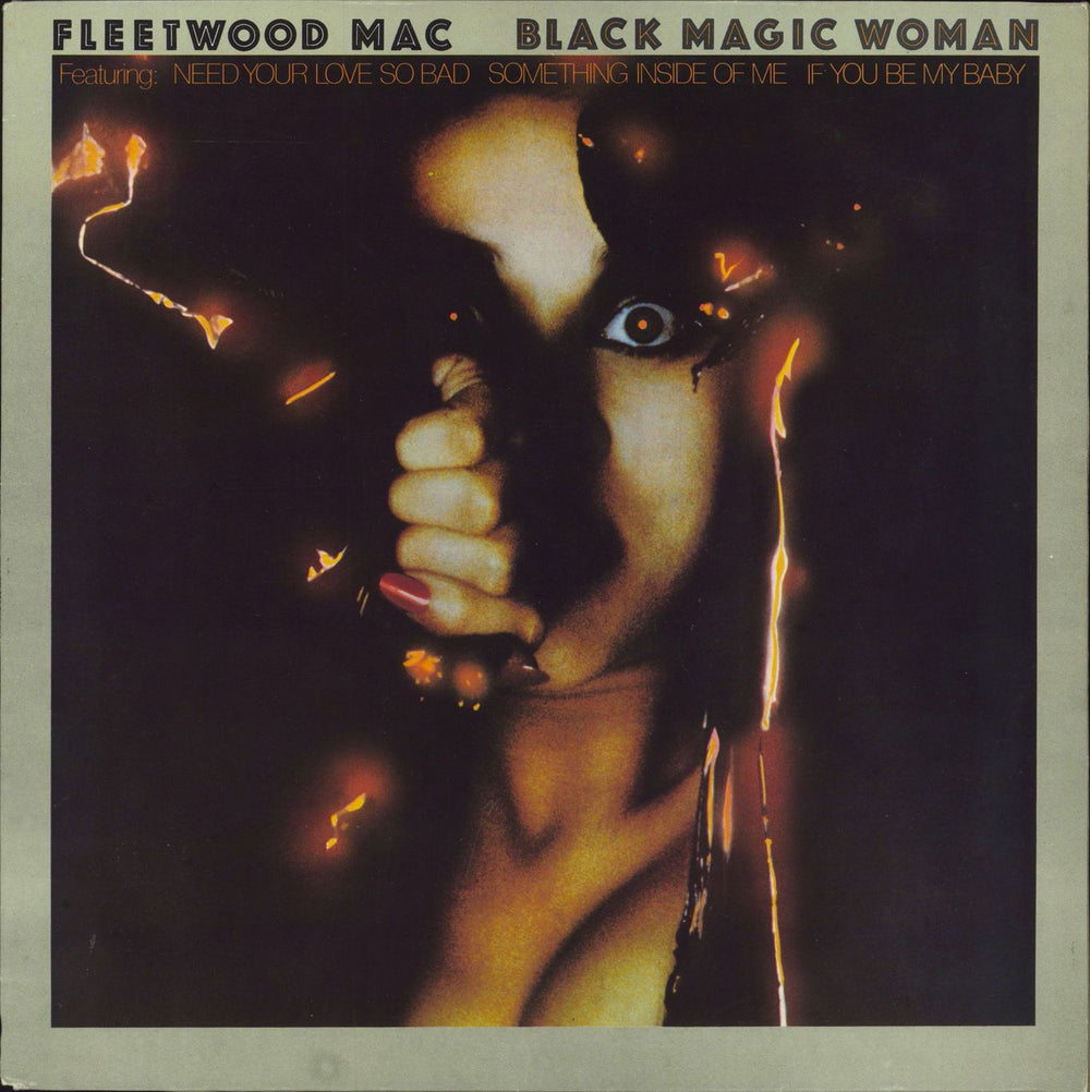 Fleetwood Mac Black Magic Woman - Gold promo stamp UK vinyl LP album (LP record) CBS31798