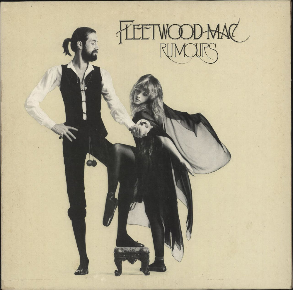 Fleetwood Mac Rumours - White Vinyl - EX Dutch vinyl LP album (LP record) WB56344