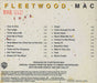 Fleetwood Mac Tusk Japanese CD album (CDLP)