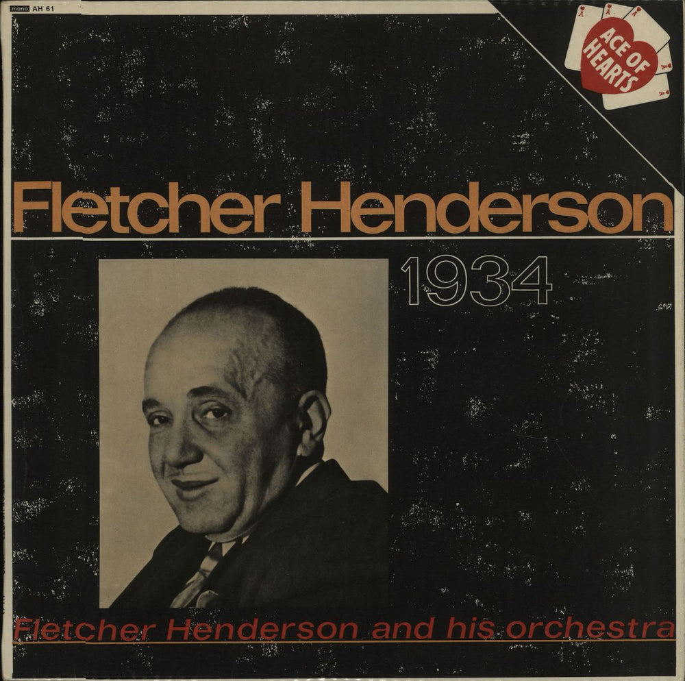 Fletcher Henderson 1934 - Nineteen Thirty Four UK vinyl LP album (LP record) AH61