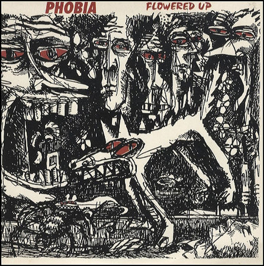 Flowered Up Phobia UK 7" vinyl single (7 inch record / 45) HVN7