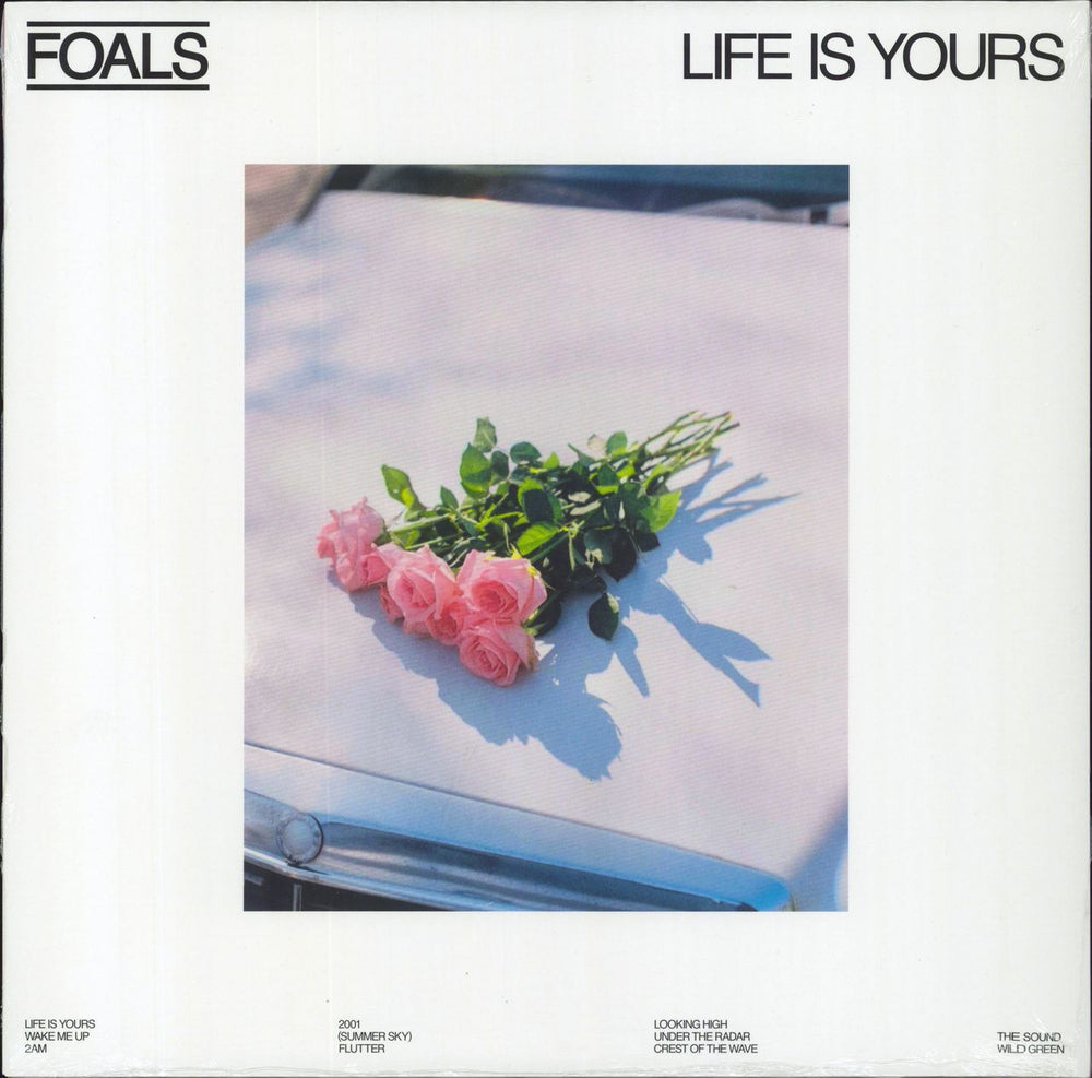 Foals Life Is Yours - Blue Vinyl - Sealed UK vinyl LP album (LP record) 0190296403828