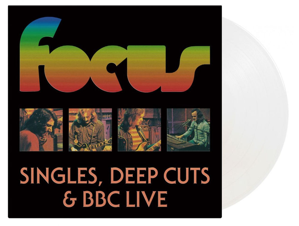 Focus Singles, Deep Cuts & BBC Live - Transparent Vinyl UK 2-LP vinyl record set (Double LP Album) MOVLP284