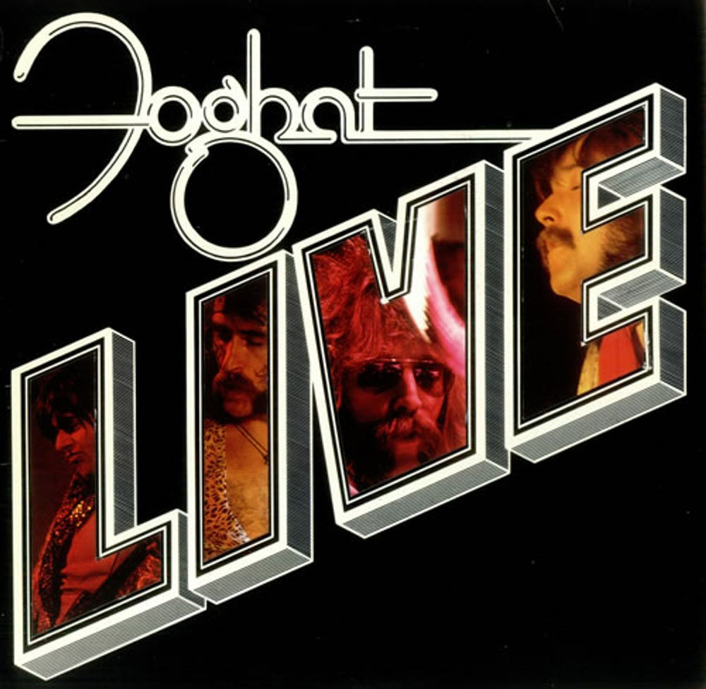 Foghat Live UK vinyl LP album (LP record) K55518