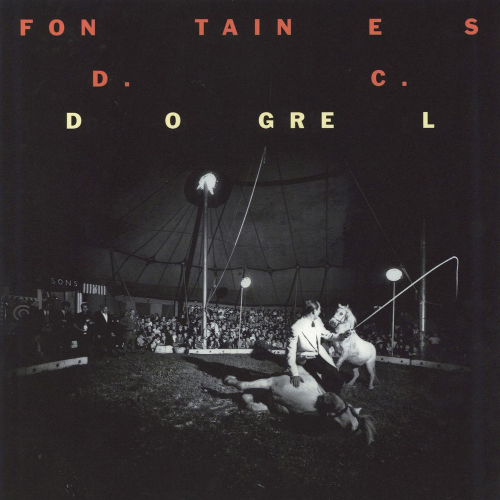 Fontaines D.C. Dogrel UK vinyl LP album (LP record) PTKF2166-1