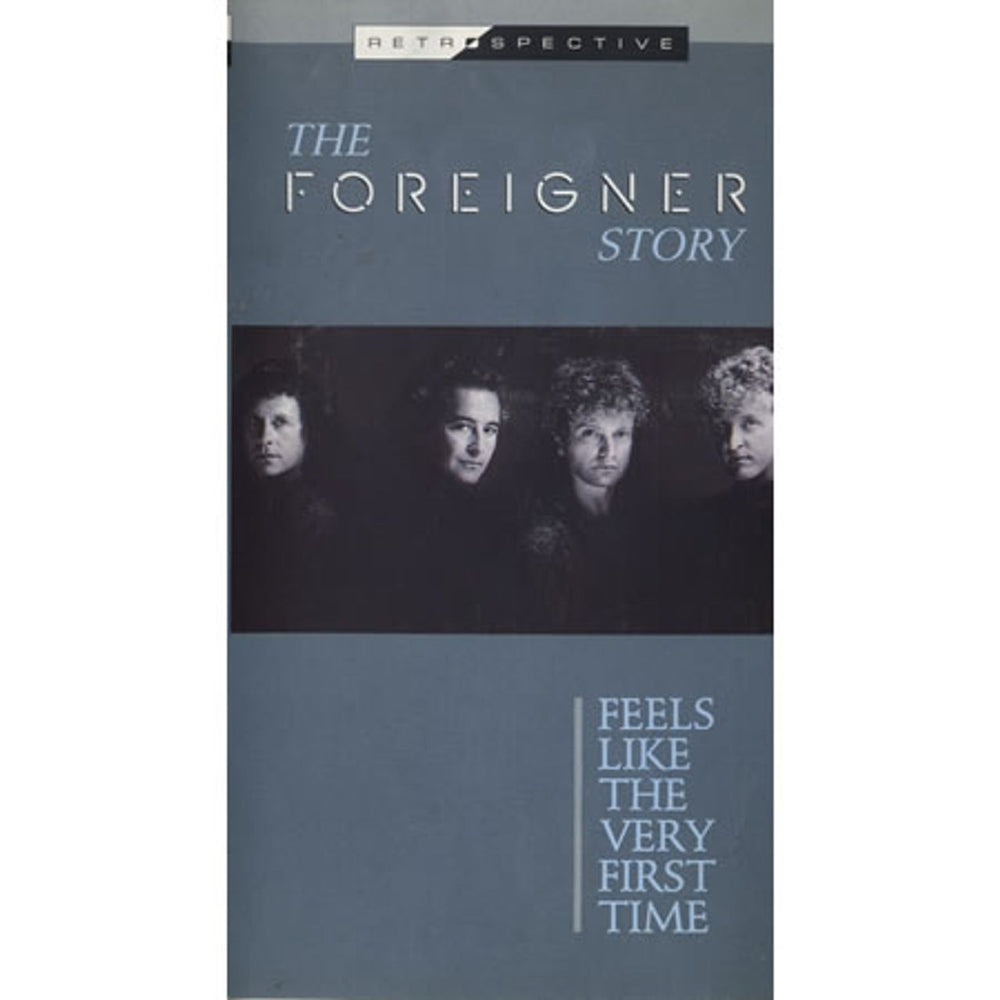 Foreigner The Foreigner Story UK video (VHS or PAL or NTSC) 853650177-3