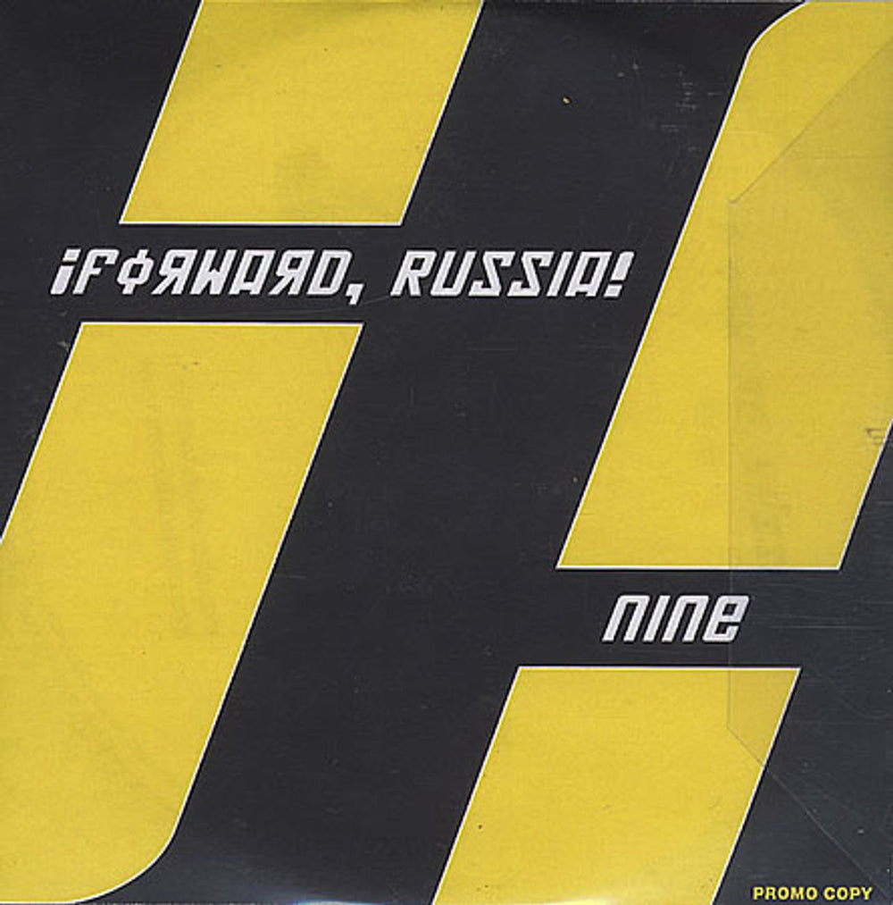 Forward Russia Nine UK Promo CD single (CD5 / 5") CD-R