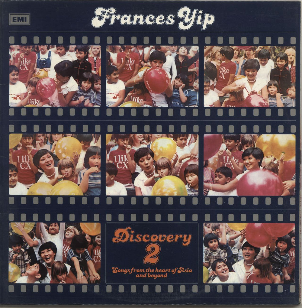 Frances Yip Discovery 2 - Songs From The Heart Of Asia And Beyond Malaysia vinyl LP album (LP record) EMGS5525