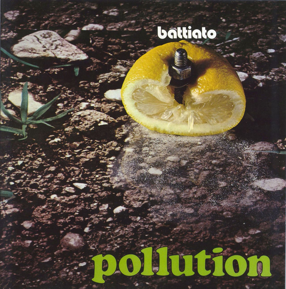 Franco Battiato Pollution - 180gm Italian vinyl LP album (LP record) 88697608991