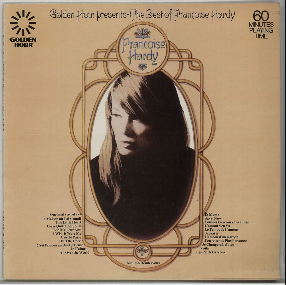 Françoise Hardy Golden Hour Presents The Best Of - EX UK vinyl LP album (LP record) GH830