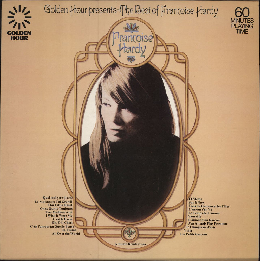 Françoise Hardy Golden Hour Presents The Best Of Françoise Hardy UK vinyl LP album (LP record) GH830