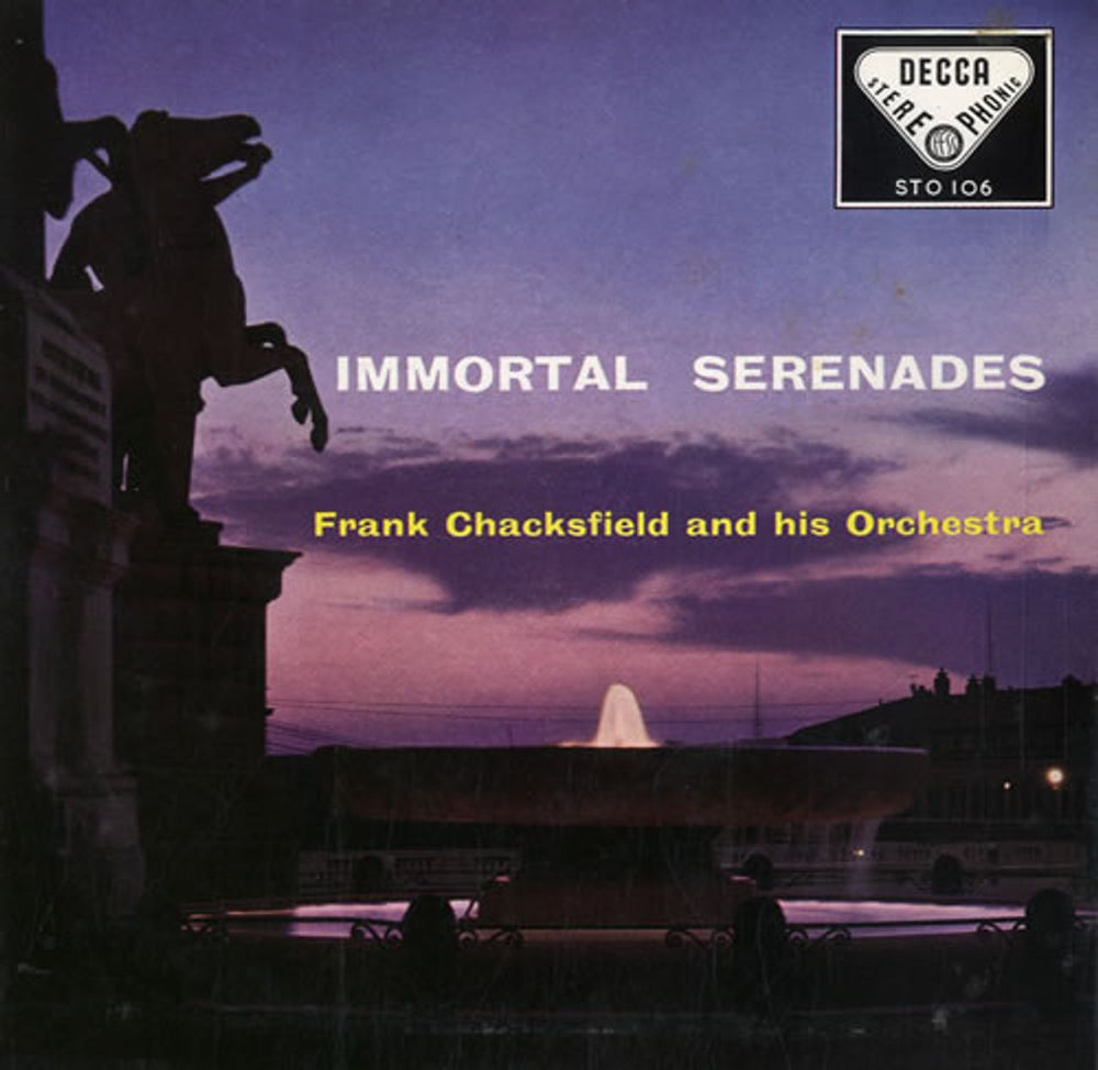 Frank Chacksfield Immortal Serenades EP UK 7" vinyl single (7 inch record / 45) STO106