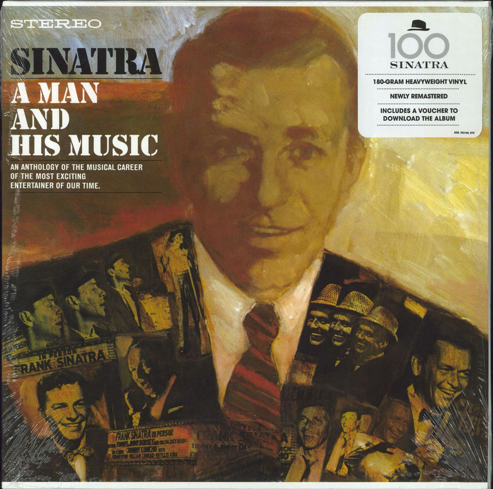 Frank Sinatra A Man And His Music: Remastered - 180 Gram - Sealed UK 2-LP vinyl record set (Double LP Album) 602547433589