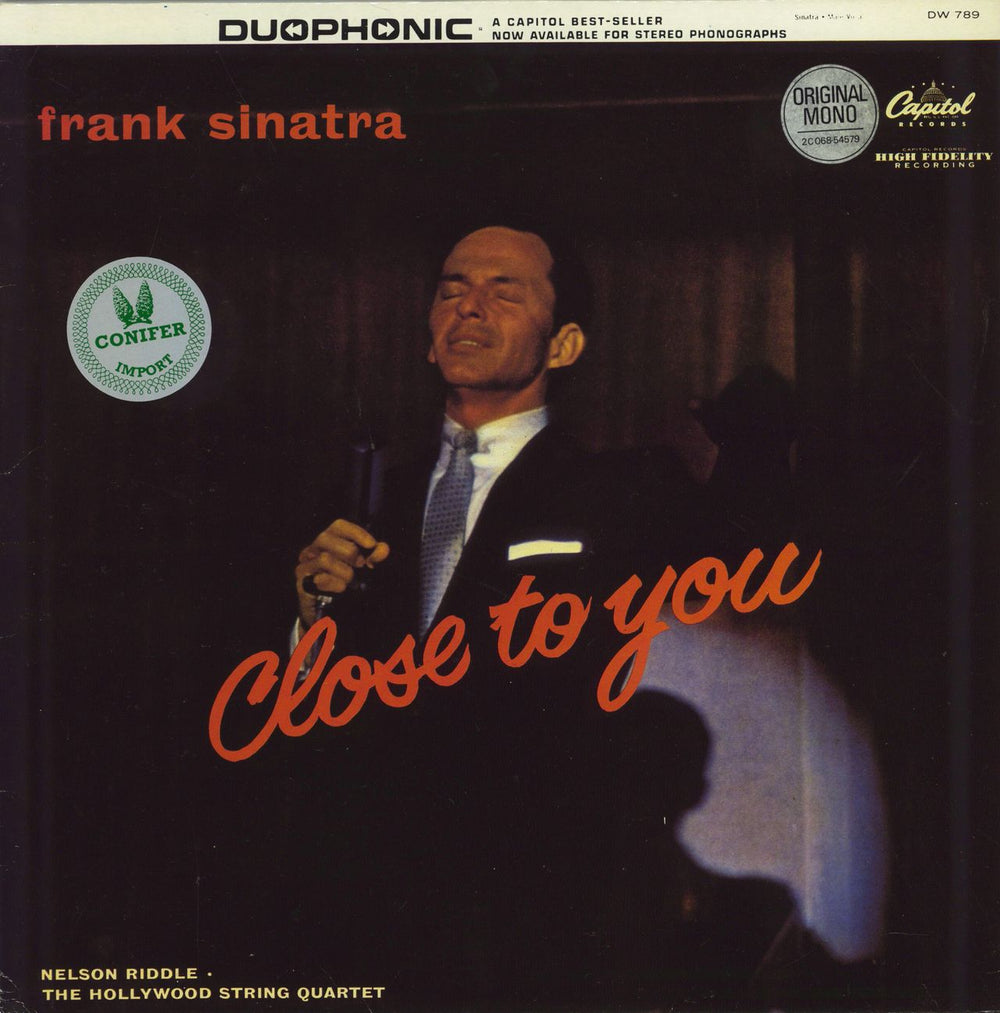 Frank Sinatra Close To You French vinyl LP album (LP record) DW789