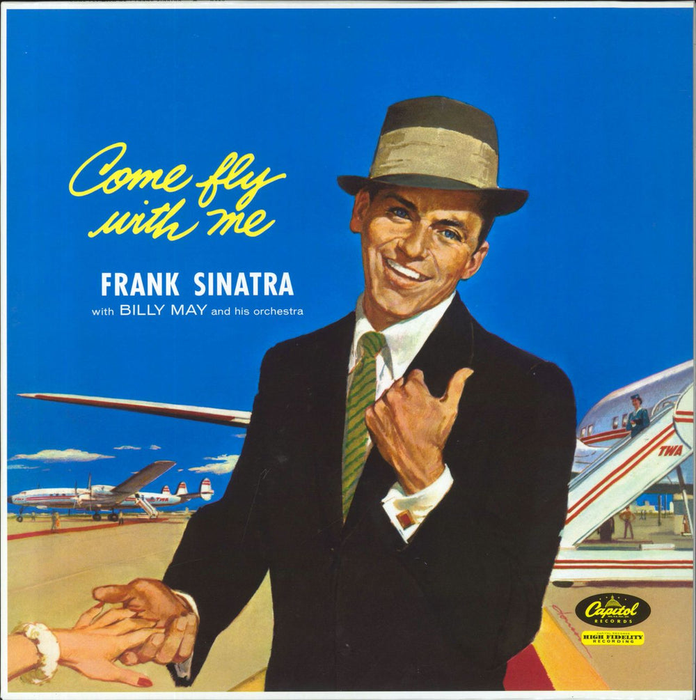 Frank Sinatra Come Fly With Me: Remastered - 180gm Vinyl UK vinyl LP album (LP record) W920 / 602537761494