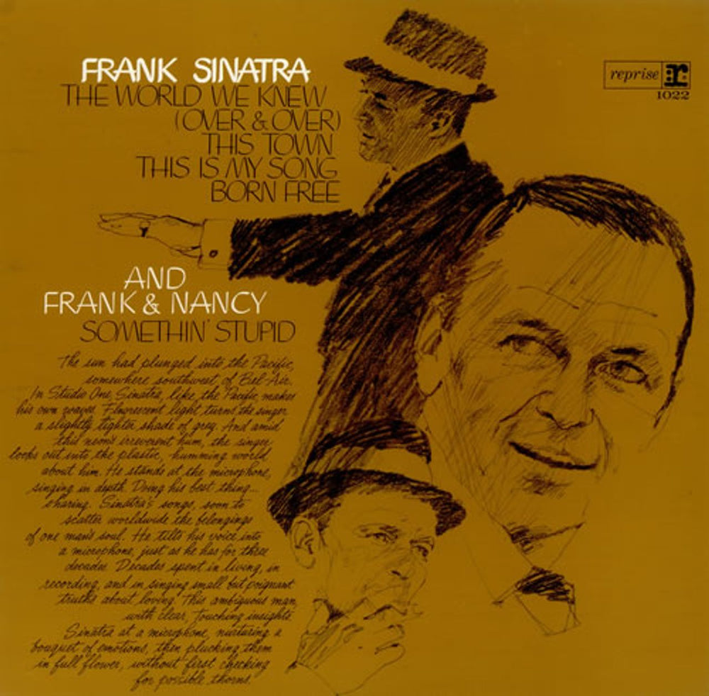 Frank Sinatra Frank Sinatra UK vinyl LP album (LP record) RSLP1022