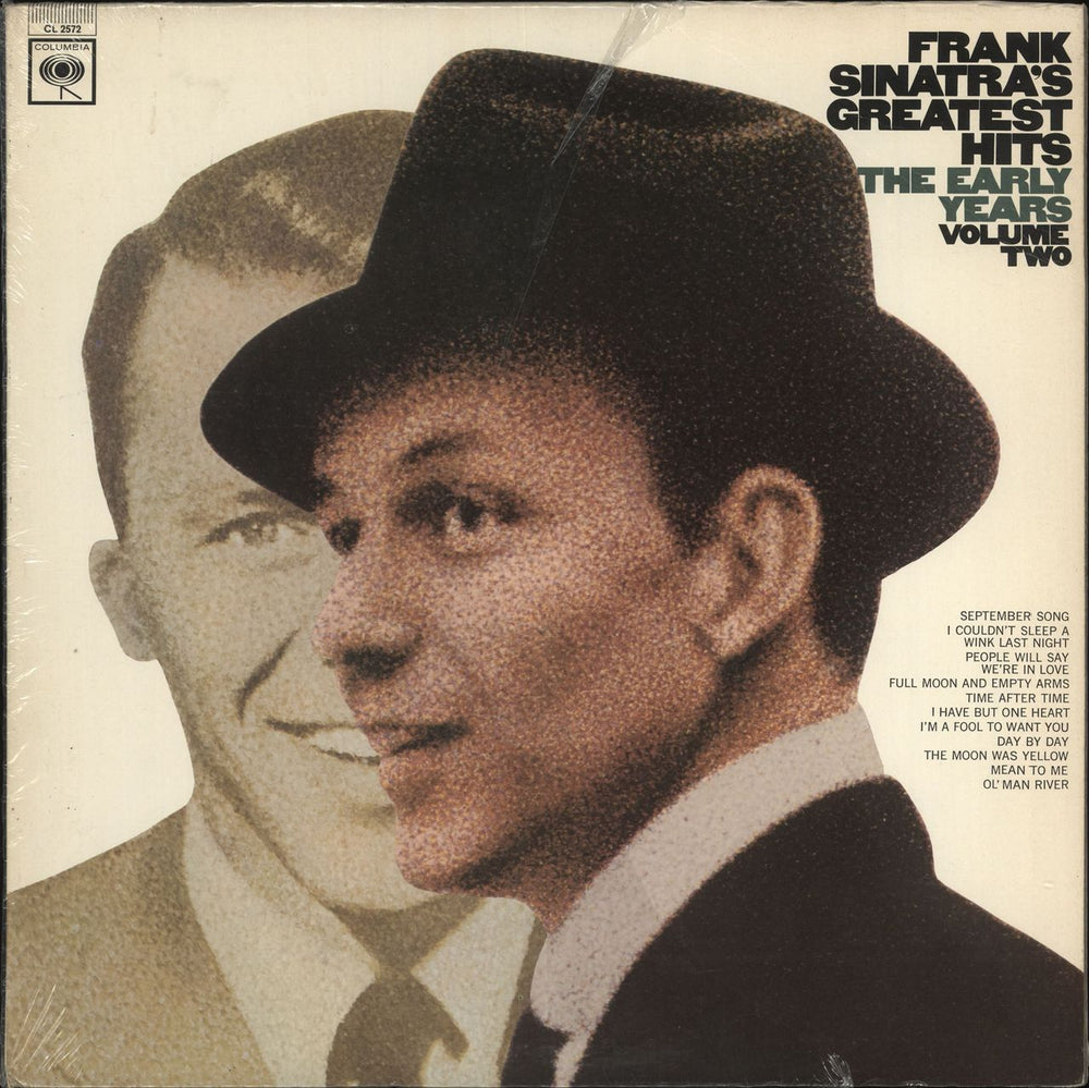 Frank Sinatra Greatest Hits - The Early Years Volume 2 US vinyl LP album (LP record) CL2572