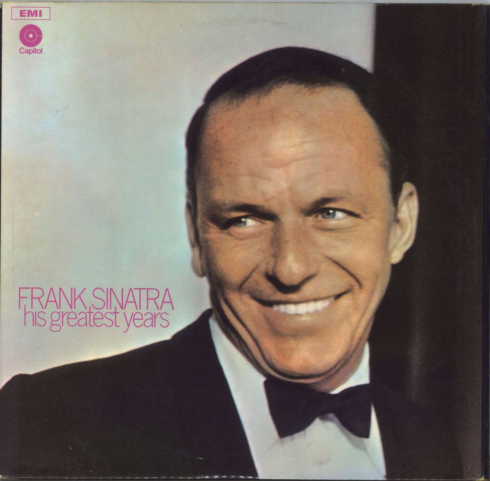 Frank Sinatra His Greatest Years - yellow label UK 3-LP vinyl record set (Triple LP Album) SRSSP1/3