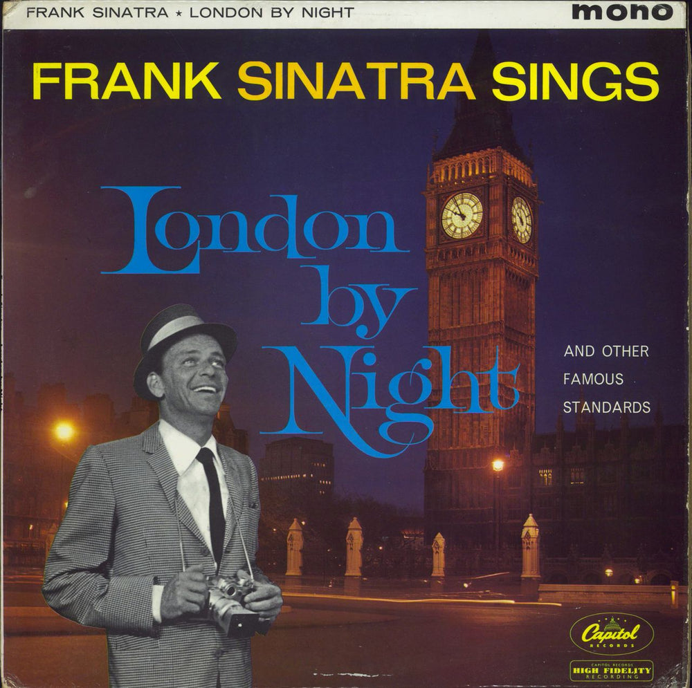 Frank Sinatra London By Night - 1st UK vinyl LP album (LP record) T-20389