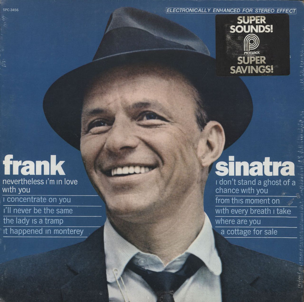 Frank Sinatra Nevertheless I'm In Love With You US vinyl LP album (LP record) SPC-3456