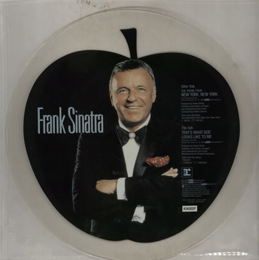 Frank Sinatra New York New York - Uncut Picture Disc UK uncut picture disc (vinyl) FRSUNNE582197