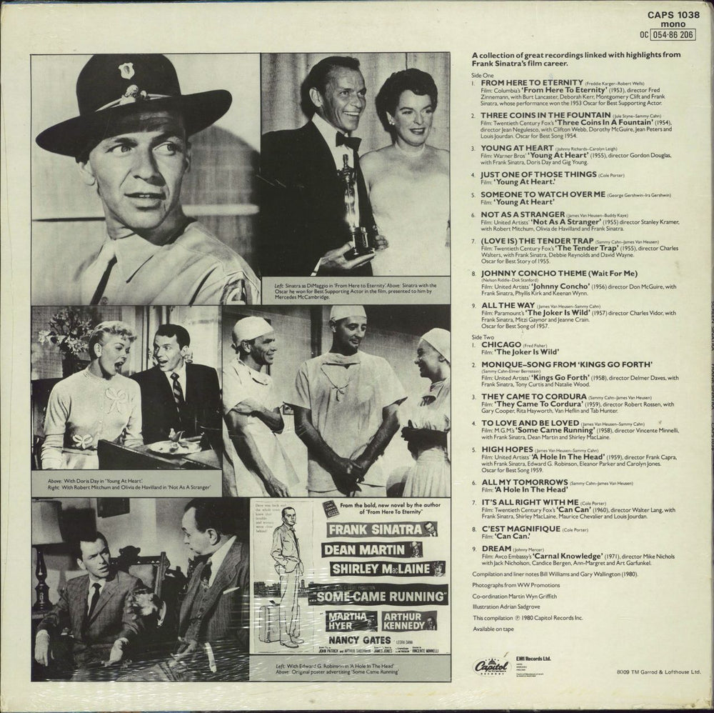 Frank Sinatra Screen Sinatra - Sealed UK vinyl LP album (LP record)