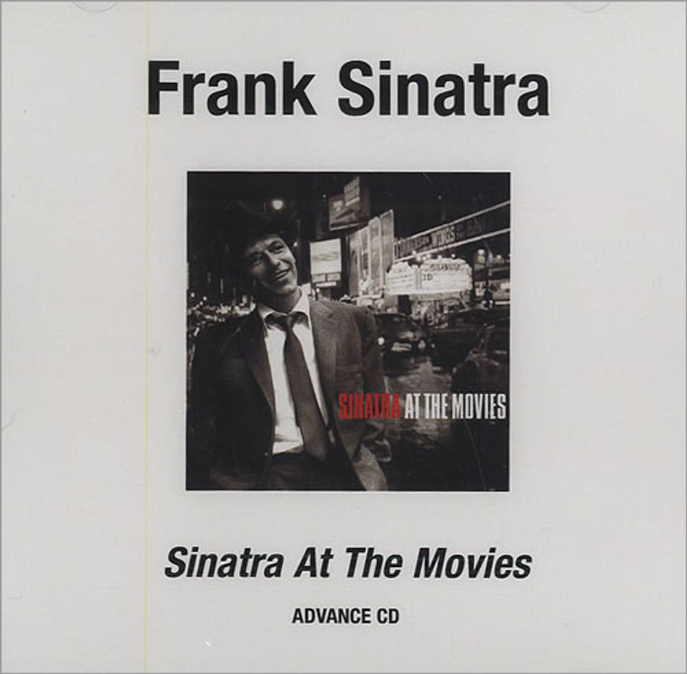 Frank Sinatra Sinatra At The Movies US Promo CD-R acetate CD-R ACETATE