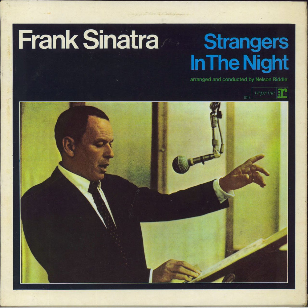 Frank Sinatra Strangers In The Night UK vinyl LP album (LP record) R91017