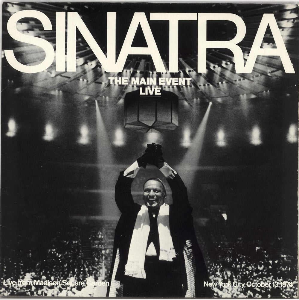 Frank Sinatra The Main Event Live - German version German vinyl LP album (LP record) REP54031