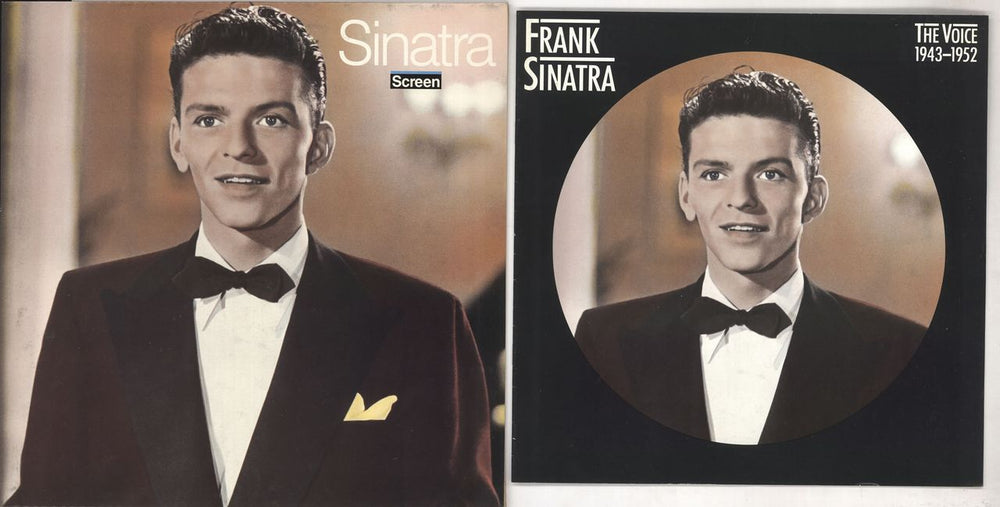 Frank Sinatra The Voice 1943-1952 Dutch vinyl LP album (LP record) CBS4502221