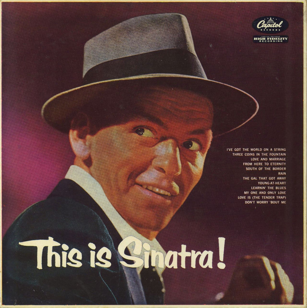 Frank Sinatra This Is Sinatra! - 3rd UK vinyl LP album (LP record) LCT6123