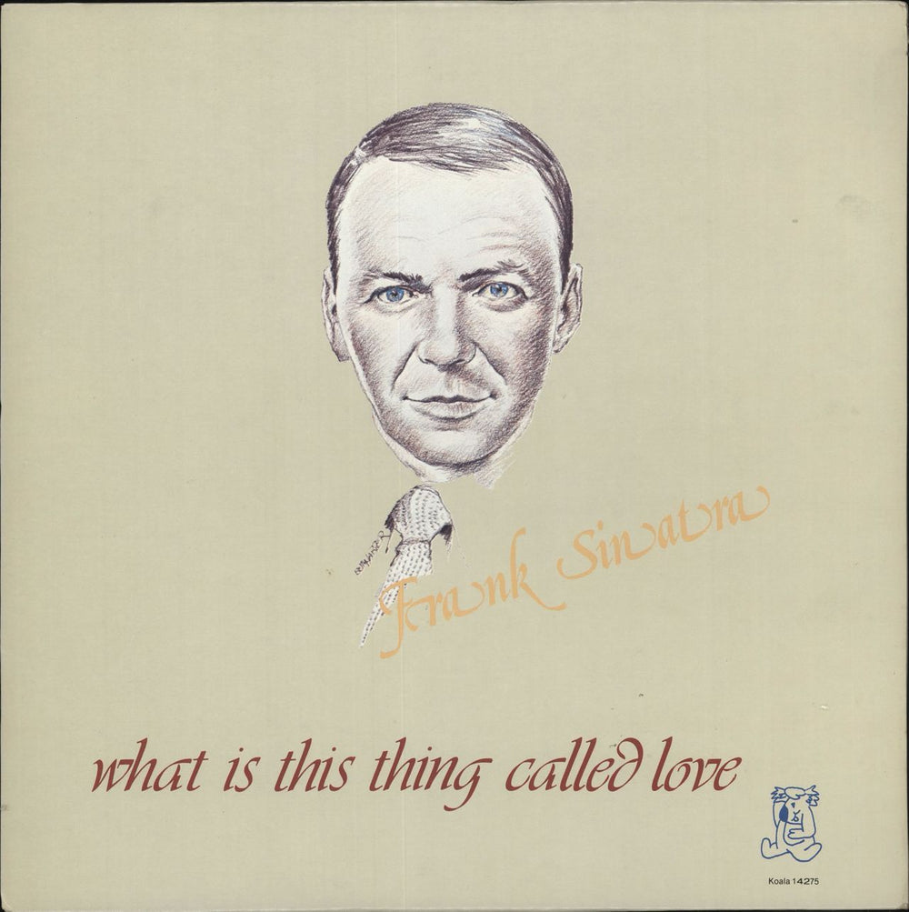 Frank Sinatra What Is This Thing Called Love US vinyl LP album (LP record) AW14275