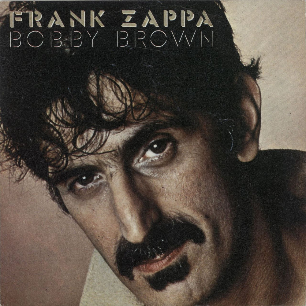 Frank Zappa Bobby Brown Spanish 7" vinyl single (7 inch record / 45) CBS8287