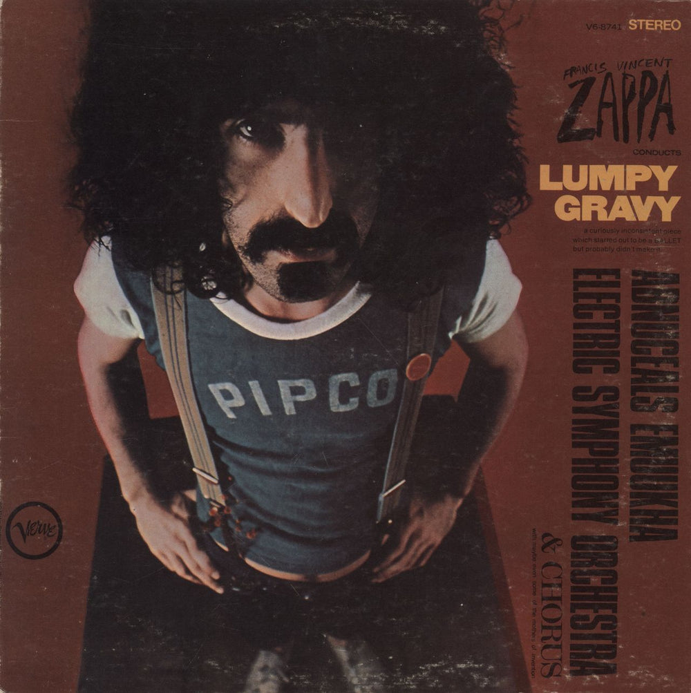 Frank Zappa Lumpy Gravy - VG UK vinyl LP album (LP record) V6-8741