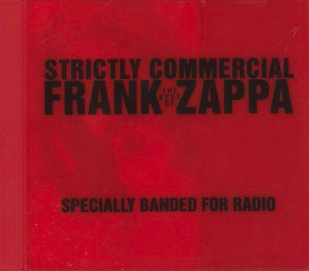 Frank Zappa Strictly Commercial - 'European Version' Canadian Promo CD album (CDLP) VRCD10500