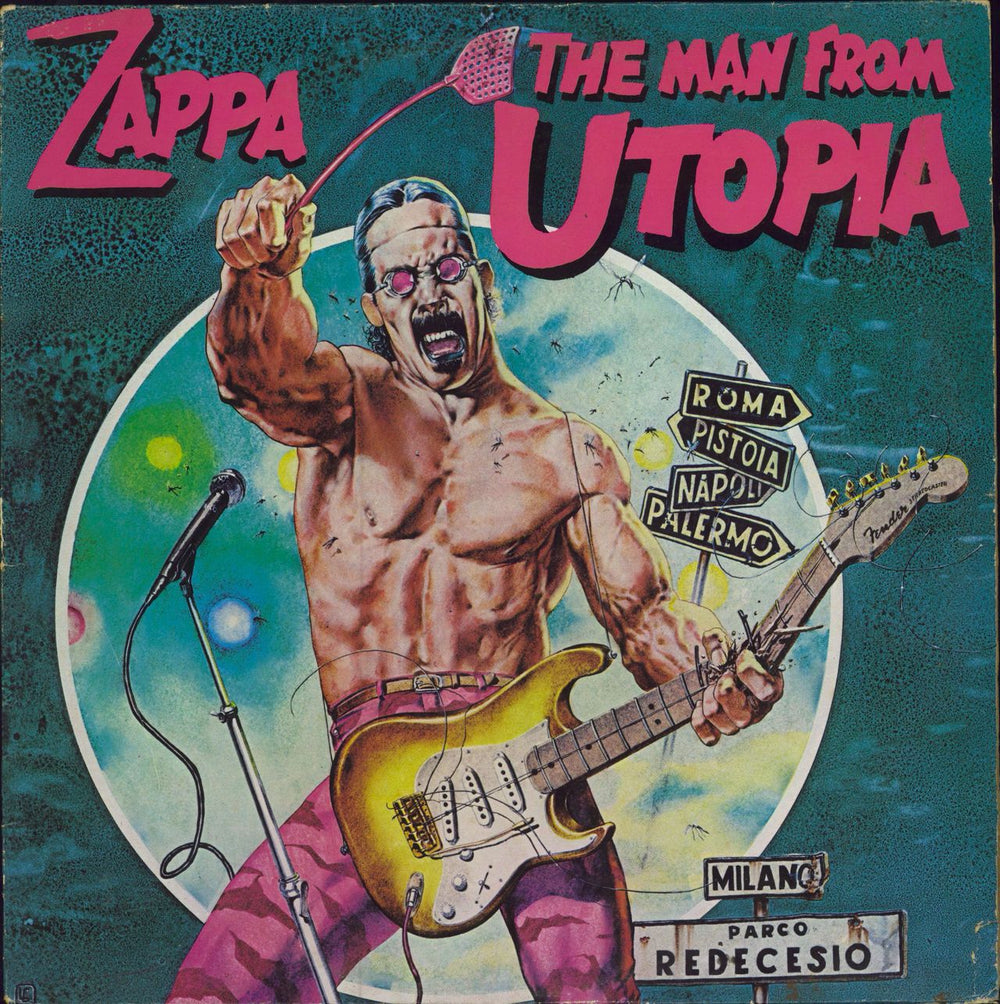 Frank Zappa The Man From Utopia Dutch vinyl LP album (LP record) CBS25251