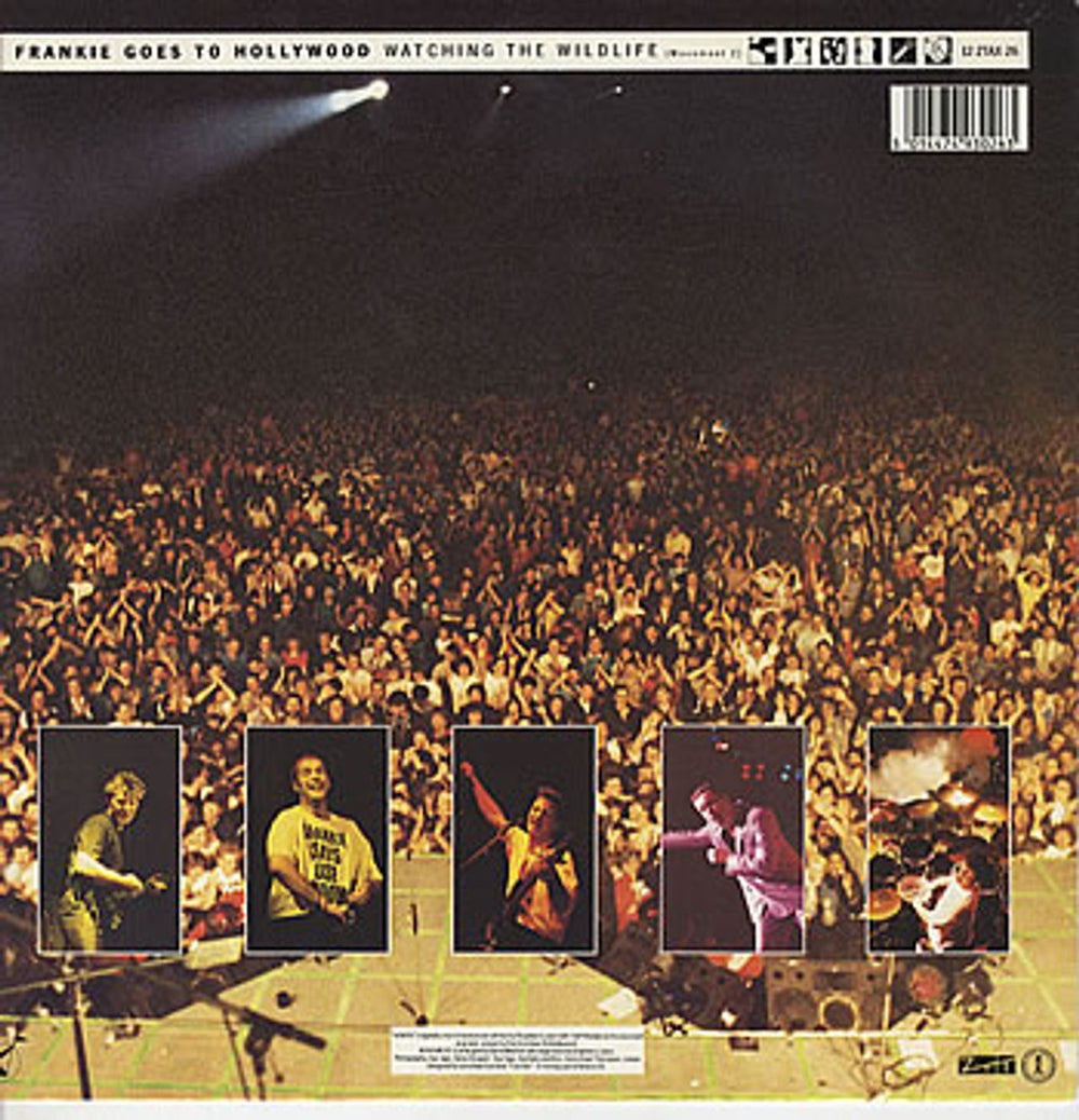 Frankie Goes To Hollywood Watching The Wildlife (Movement 2) UK 12" vinyl single (12 inch record / Maxi-single) 12ZTAX26