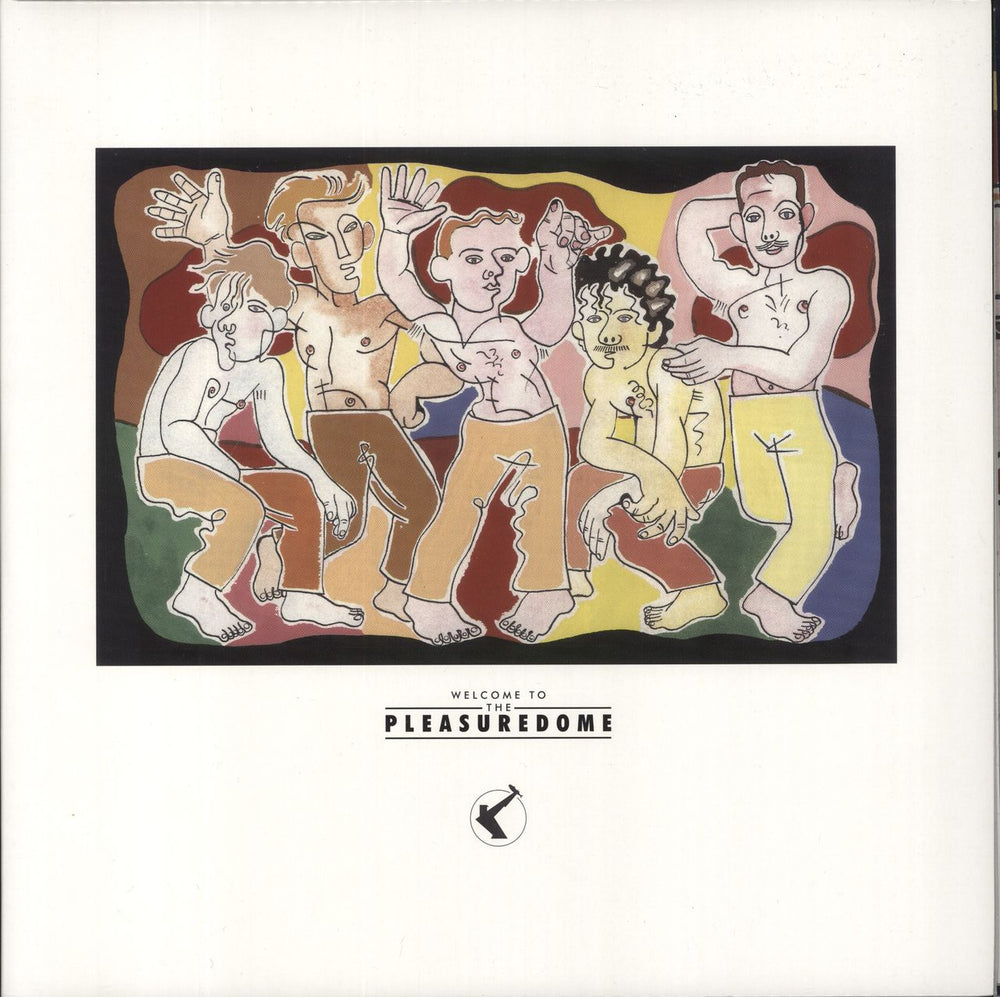 Frankie Goes To Hollywood Welcome To The Pleasuredome + Art Print - 180gram Vinyl - EX UK 2-LP vinyl record set (Double LP Album) BMGAA04LP