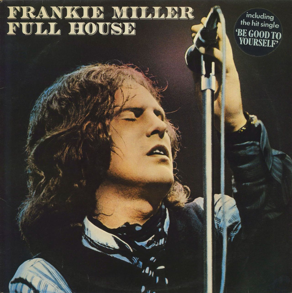 Frankie Miller (Rock) Full House + Hype Sticker UK vinyl LP album (LP record) CHR1128