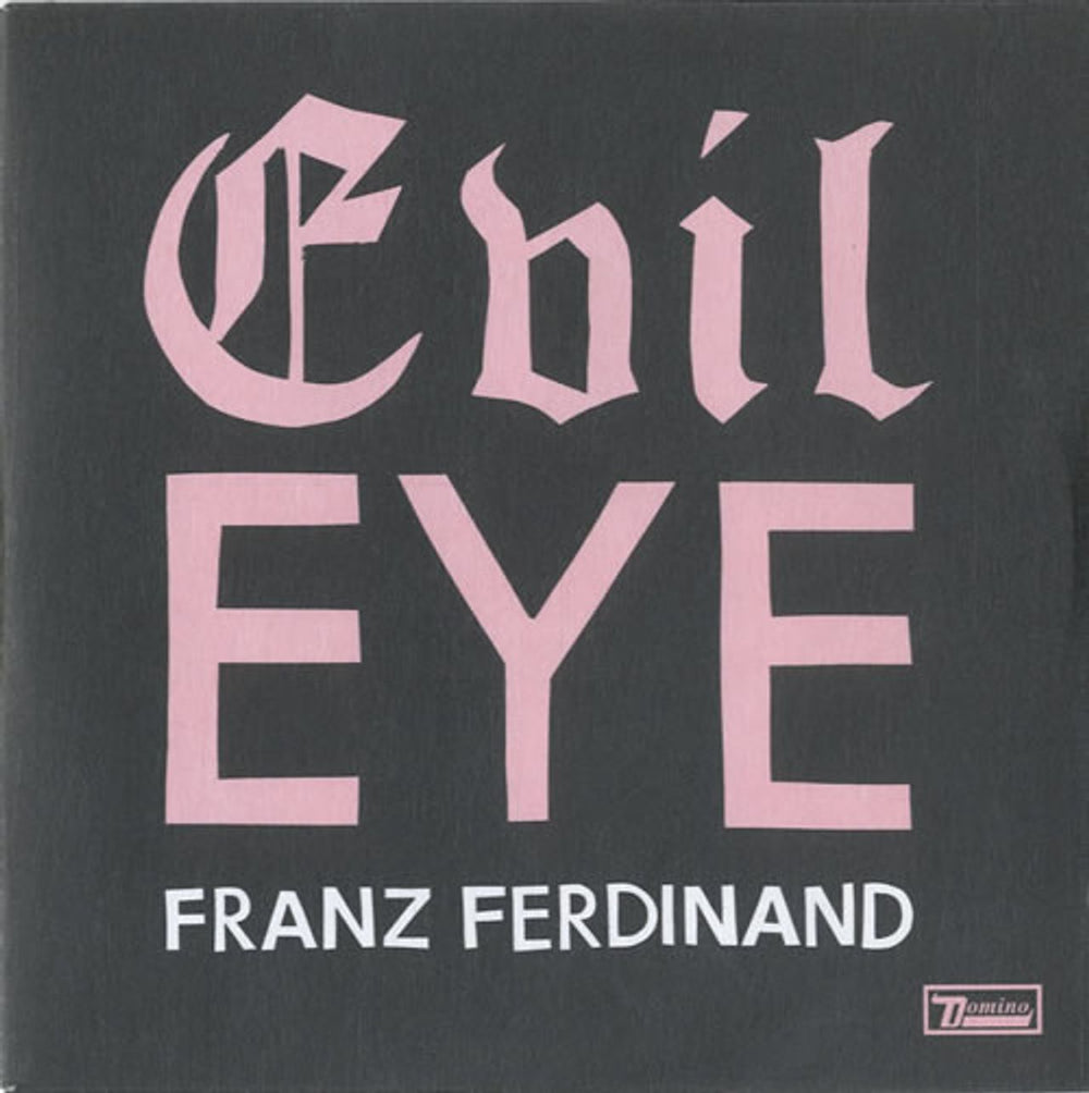 Franz Ferdinand Evil Eye UK Promo CD single (CD5 / 5") RUG555CDP